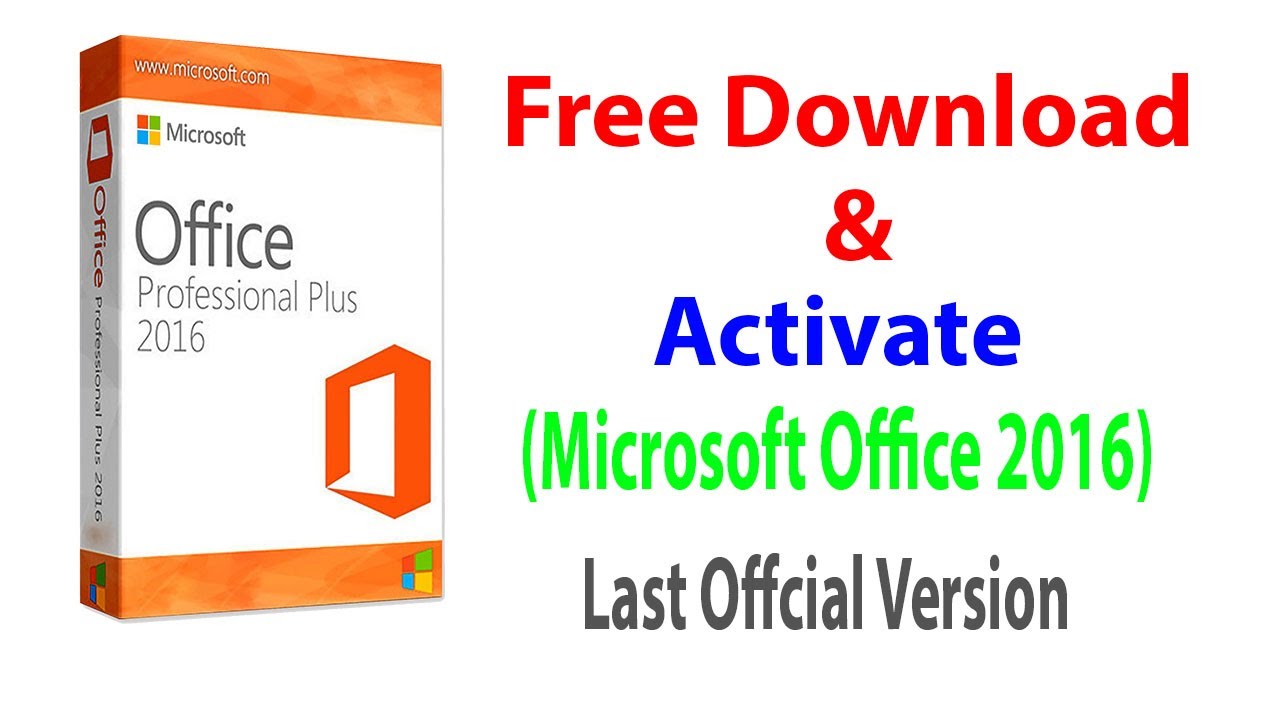 Free Download Microsoft Office 2016 32 Bit