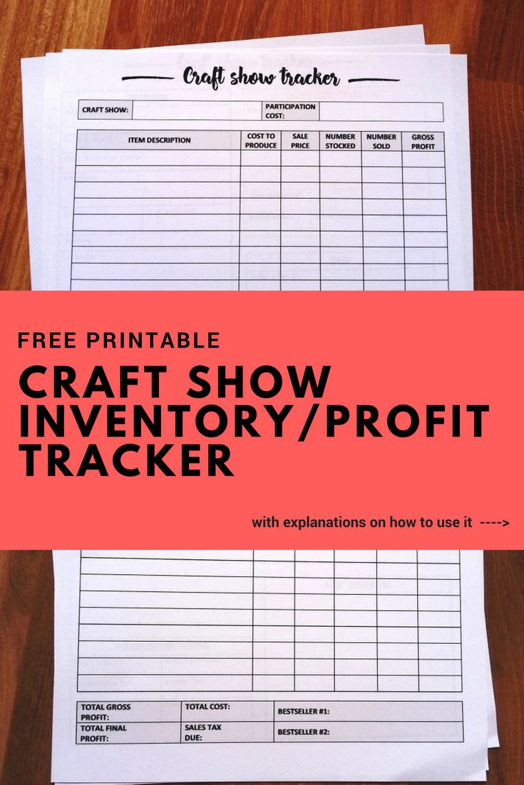 Free inventory tracker small business